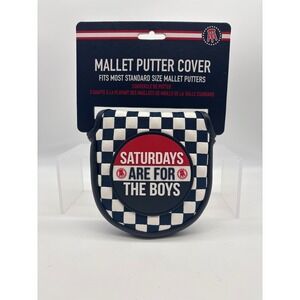 Barstool Sports Mallet Putter Cover Saturdays Are For The Boys‎ Magnetic